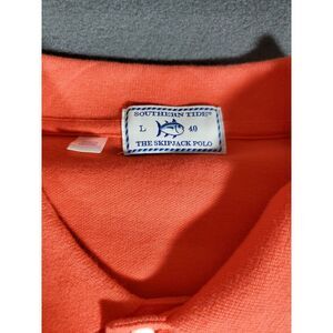 Southern Tide Orange Polo Shirt